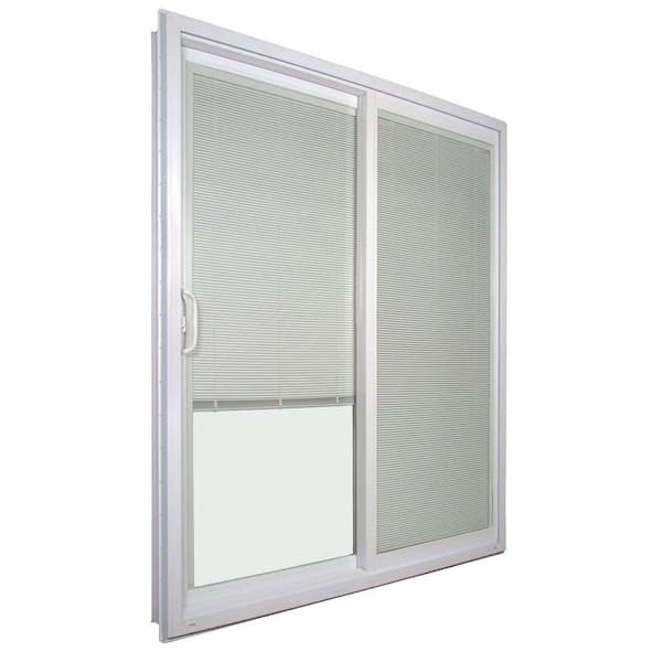 American Craftsman 72 In X 80 50 Series White Vinyl Sliding Patio Door Frame Kit Universal Handing 60555u The Home Depot - How Much Does Home Depot Charge To Install A Patio Door