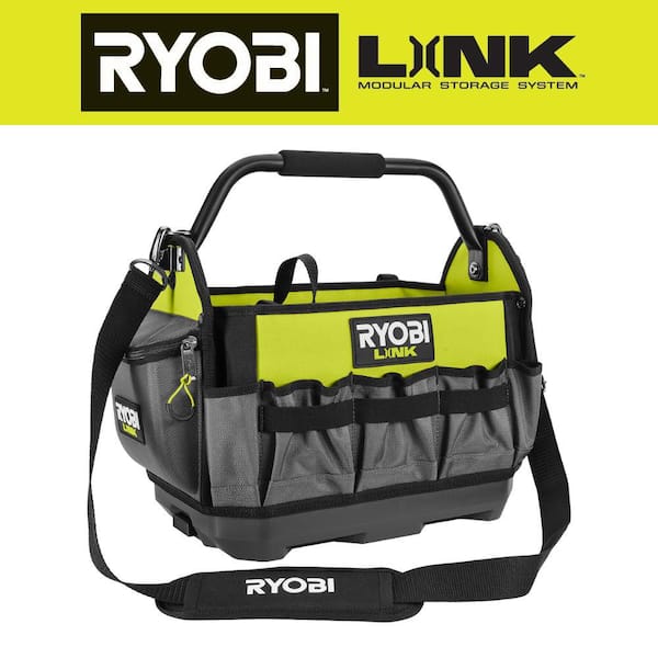 RYOBI LINK 17 in. Open Tool Tote STM602 - The Home Depot