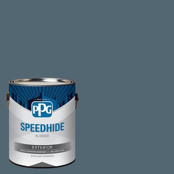 1 gal. PPG1153-6 Silent Night Satin Exterior Paint