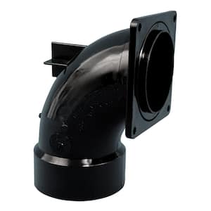 Flanged Valve Fitting - 90° Ell, 3 in. Hub x 3 in. Rotating Flange
