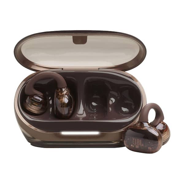 JBL ワイヤレスイヤホン ブラウン JBL Sound Gear Clips TWS Brown Wireless BT Earbud and In-Ear