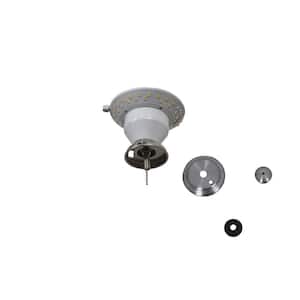 Carrolton II 52 in. LED Brushed Nickel Ceiling Fan Replacement Light Kit