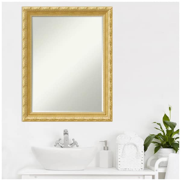 Amanti Art Versailles Gold 22 in. x 28 in. Petite Bevel Classic