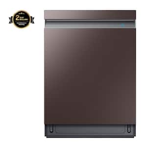 24 in. Top Control Tall Tub Dishwasher in Fingerprint Resistant Tuscan Stainless Steel w/ AutoRelease, 3rd Rack, 39 dBA