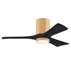 Irene-3HLK 42 in. Integrated LED Indoor/Outdoor Brown Ceiling Fan with Remote and Wall Control Included