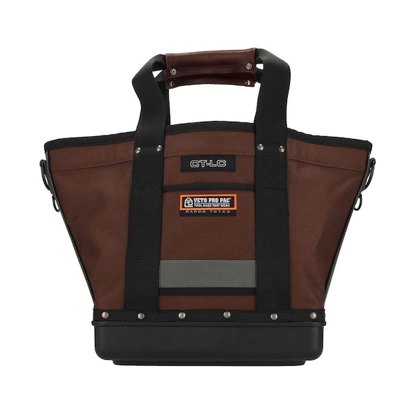 VETO PRO PAC 14 in. 4-Pocket Original Nylon Bag/Tote with Padded Handle;Weatherproof;Waterproof;Shatterproof