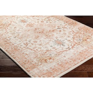 Ottawa Rust/Sage Border 8 ft. x 9 ft. Indoor Area Rug