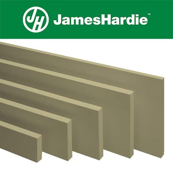 パーフェクトハーモニー・セラミックプレート James Hardie Hardie Trim HZ10 1 in. x 11.25 in. x 12 ft. Primed