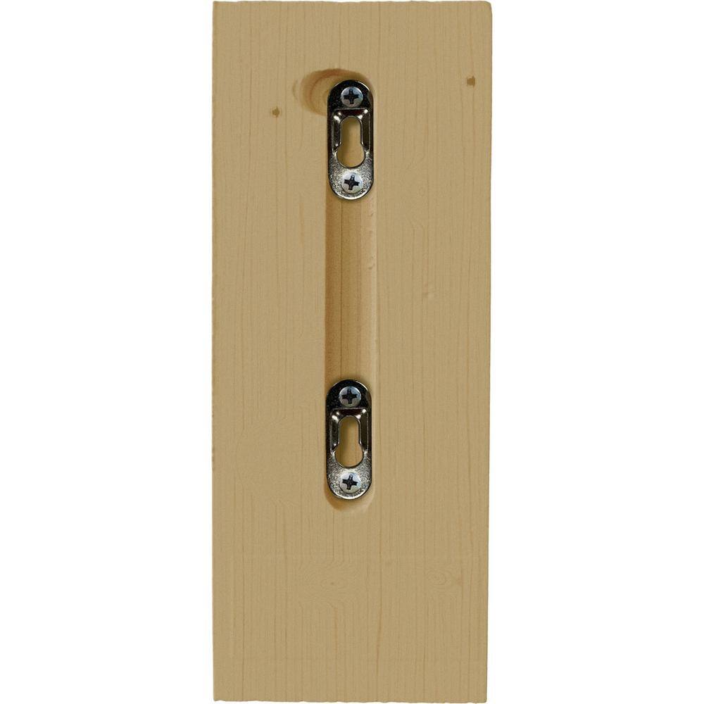 Alder 10" Hand-Carved Wood Corbel Bracket