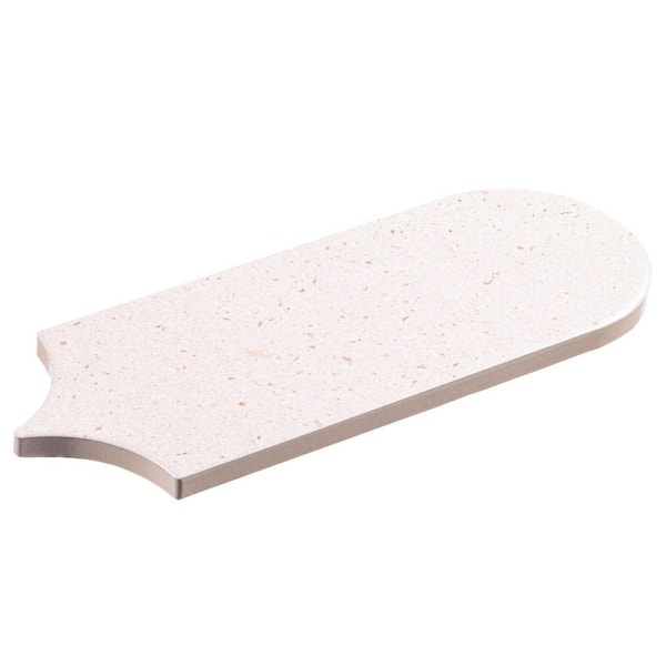 Picole Shanette Pink 3 in. x 9 in. Popsicle Terazzo Look Satin Ceramic Wall Tile (5.73 sq. ft./Case)
