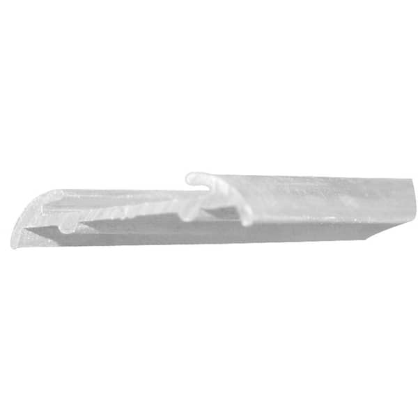 AP Products Insert No Lip - 8 ft. (5-Pack), Polar White