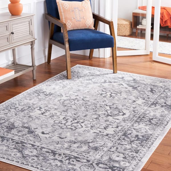 J&V TEXTILES Scroll 19.6 in. x 55 in. Anti-Fatigue Kitchen Runner Rug Mat  DBC12 - The Home Depot