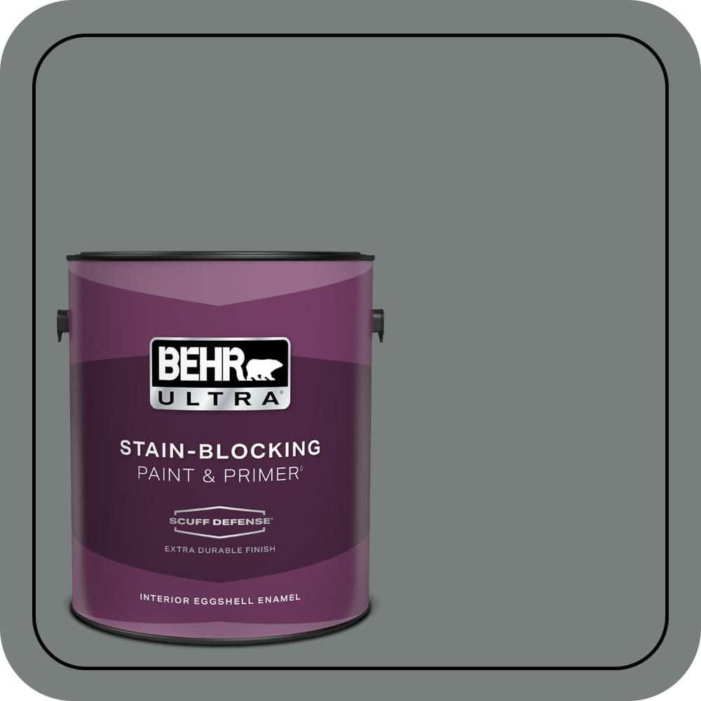 1 gal. #PPU25-18 Shutter Gray Extra Durable Eggshell Enamel Interior Paint & Primer price history on PriceWatchPro
