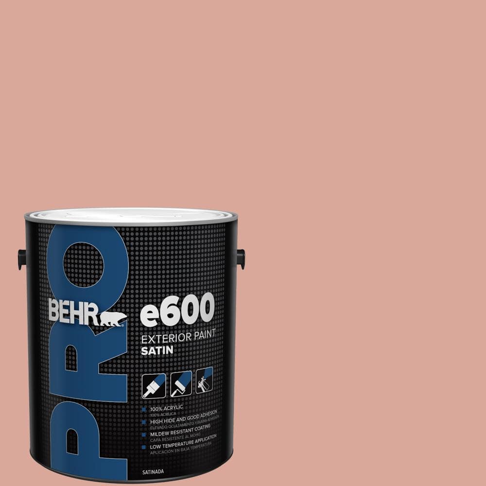 1 gal. #PMD-70 Cottage Rose Satin Exterior Paint product image for price tracking