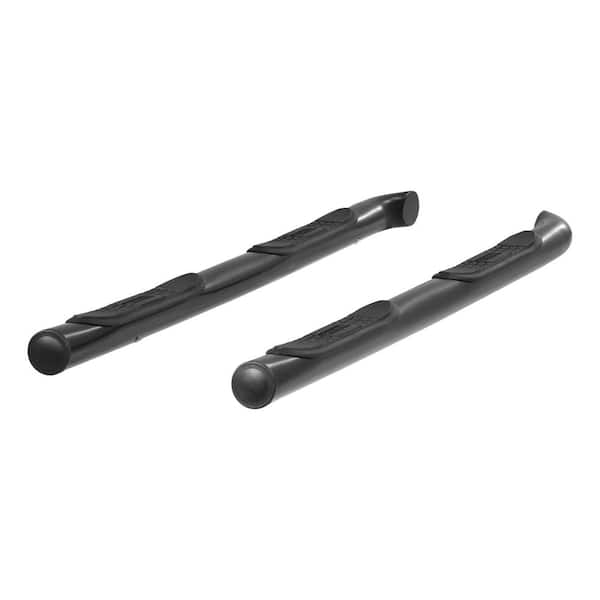 Aries 3-Inch Round Black Steel Nerf Bars, No-Drill, Select Ford Escape, Mazda Tribute