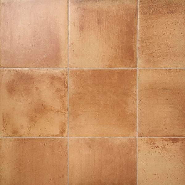 Ivy Hill Tile Sienna Terracotta Peach 17.71 in. x 17.71 in. Matte