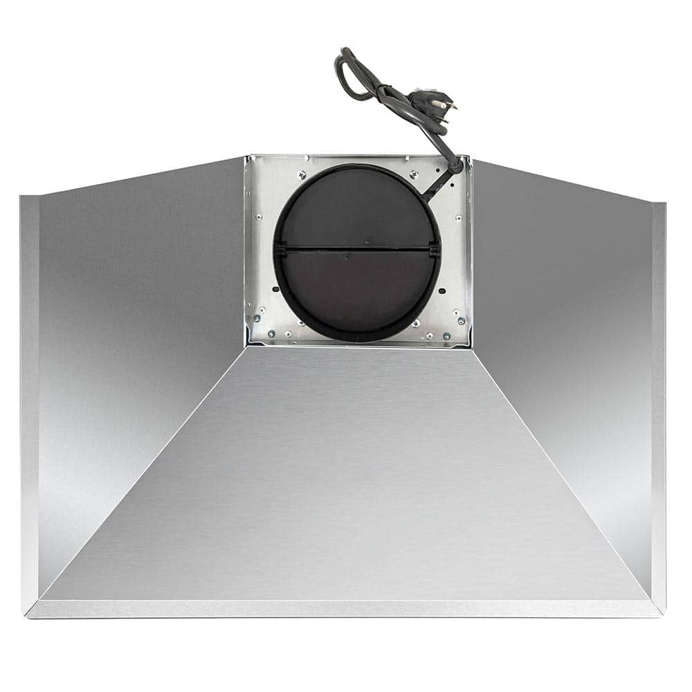 30-Inch Stainless Steel Convertible Wall Mount Range Hood