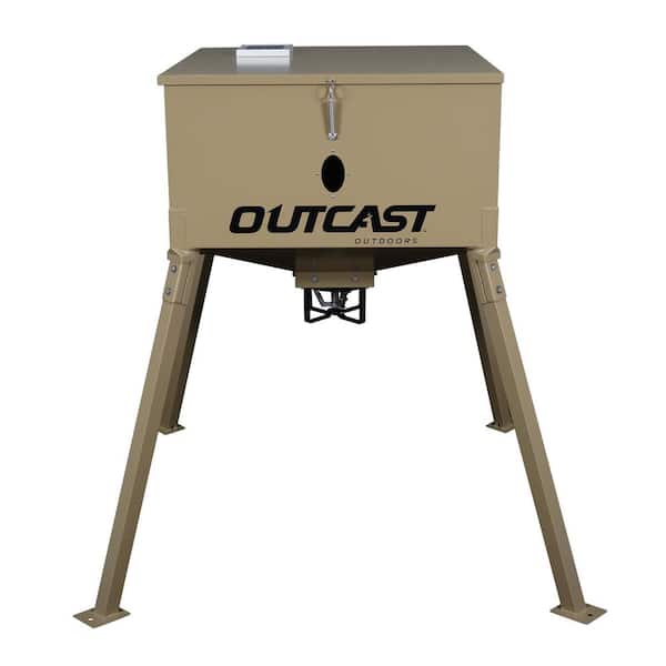 Unbranded 350 lbs. Corn Feeder with Varmgard Critter Protection