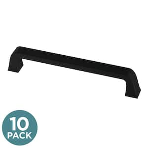 Classic Bell 5-1/16 in. (128 mm) Matte Black Cabinet Drawer Pulls (10-Pack)