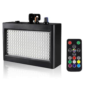 Super Bright Flash Stage Strobe Light, Sound Activated and Speed Control RGB Strobe Light, Flash Party Lighting