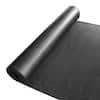 Rubber-Cal Corrugated Ramp Cleat 3 ft. x 20 ft. Black Rubber Flooring (60  sq. ft.) 03_167_W_RC_20 - The Home Depot