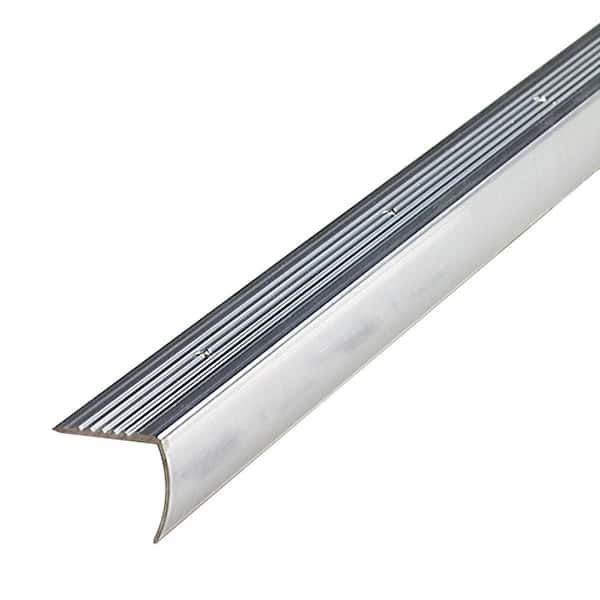 1.125 in. x 96 in. Metal Polished Stair Edging