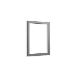 20 in. W x 26 in. H Shaker-style Medicine Cabinet Frame in Mohair Grey