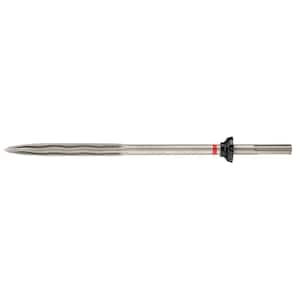 19 in. TE-YPX SM 50 mm Carbide SDS Max Pointed Chisel