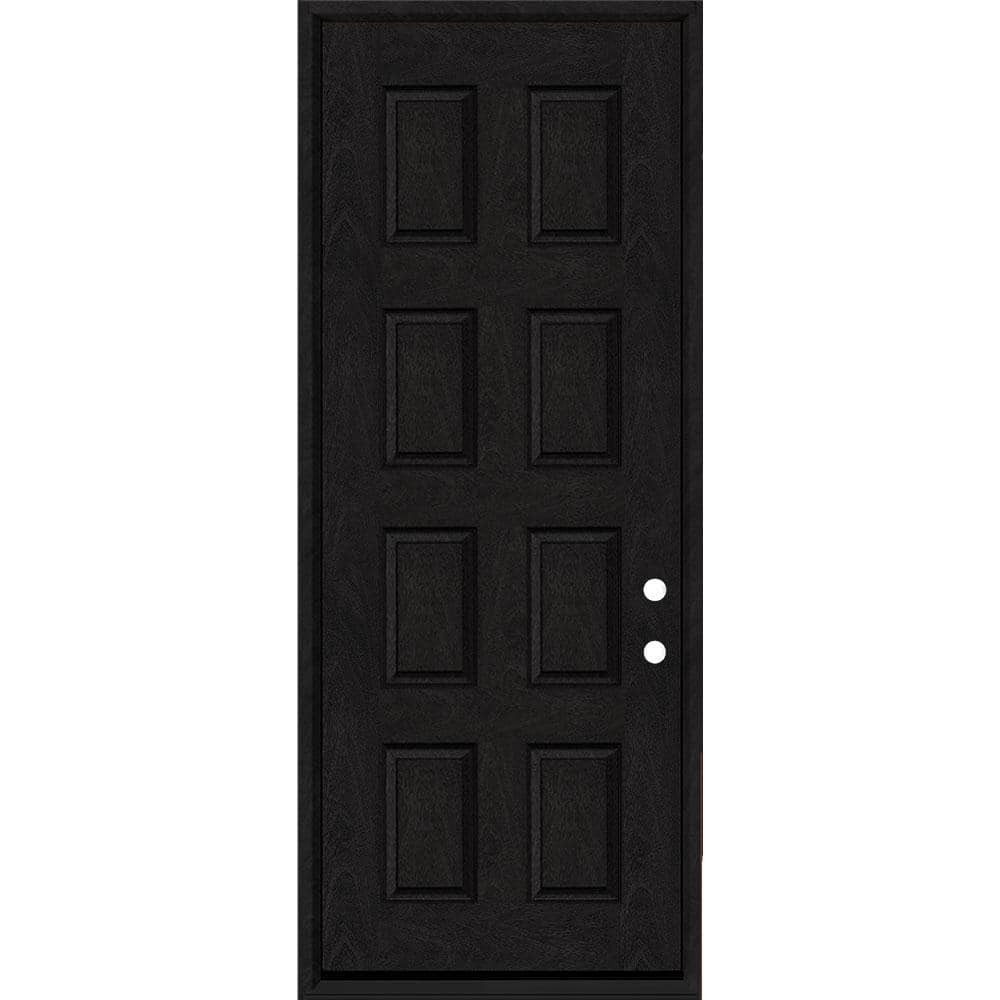 Regency 36 in. x 96 in. 8-Panel LHIS Onyx Stain Mahogany Fiberglass Prehung Front Door price history on PriceWatchPro