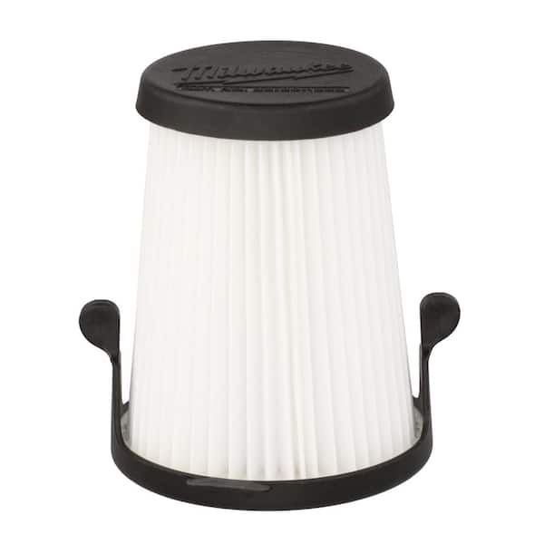 M12 Compact Vacuum Replacement Filters Clean 2-Pack Milwaukee 3 in 