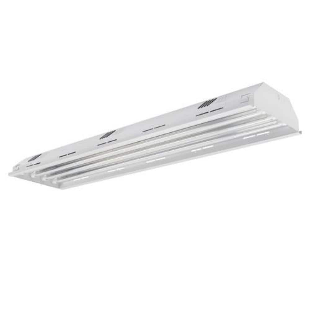 4 ft. 4-Light T8/T12 LED White High Bay High Output 4000K (LED Tubes Included) price history on PriceWatchPro
