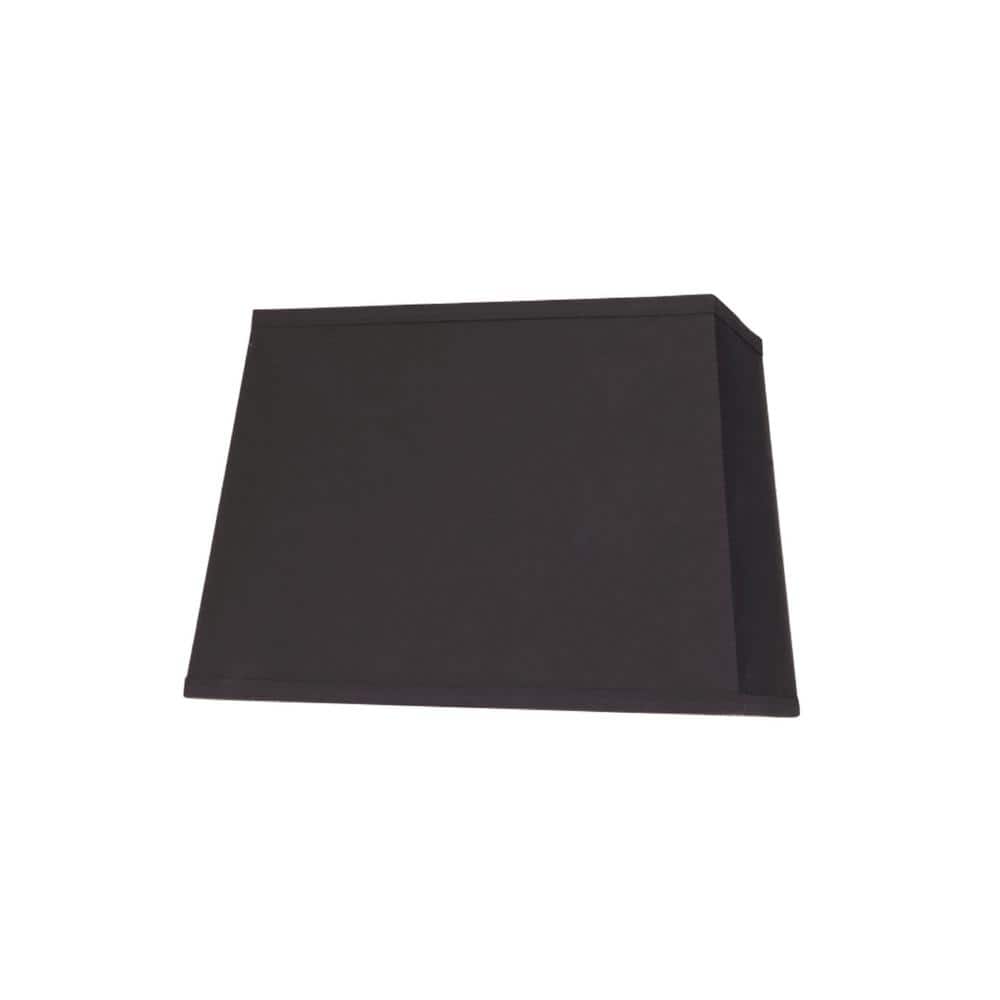 14 in. x 10 in. Black and Gold Inside Hardback Rectangular Lamp Shade price history on PriceWatchPro