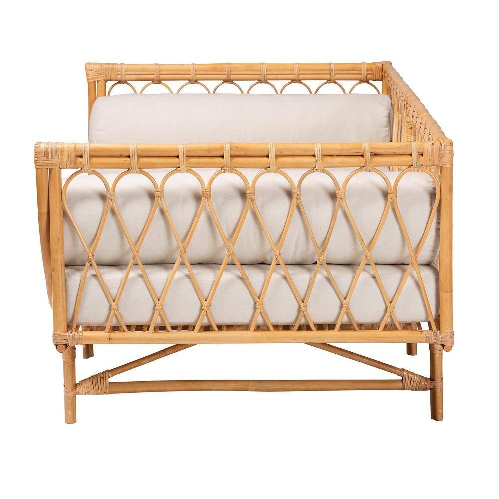 Davida Natural Rattan Twin Daybed - thumbnail 2