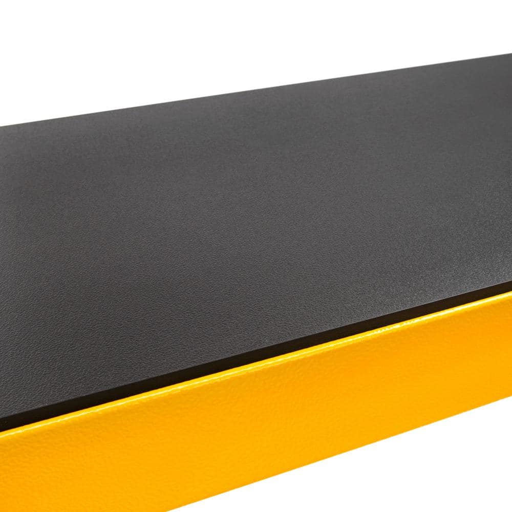 DeWalt 48" Yellow Steel 3-Shelf Adjustable Storage Rack