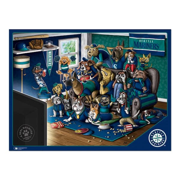 Officially Licensed MLB Seattle Mariners Retro Series 500-Piece Puzzle