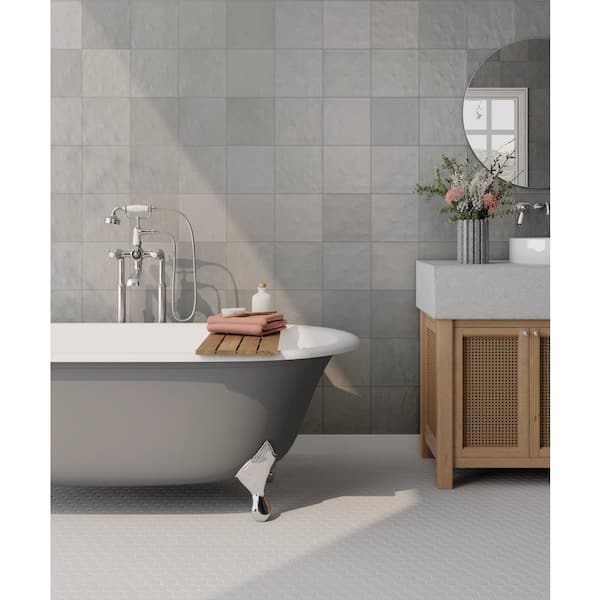 Gris Dark Gray 9x9 Glazed Porcelain Tile Gris Dark Gray 9x9 Glazed Porcelain Tile
