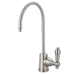 Replacement Drinking Water Single-Handle Beverage Faucet in Brushed Nickel for Filtration Systems