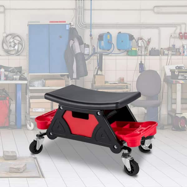 6 Best mechanics stools with backrest for Your Garage or Workshop of 2024 -  VEVOR Blog