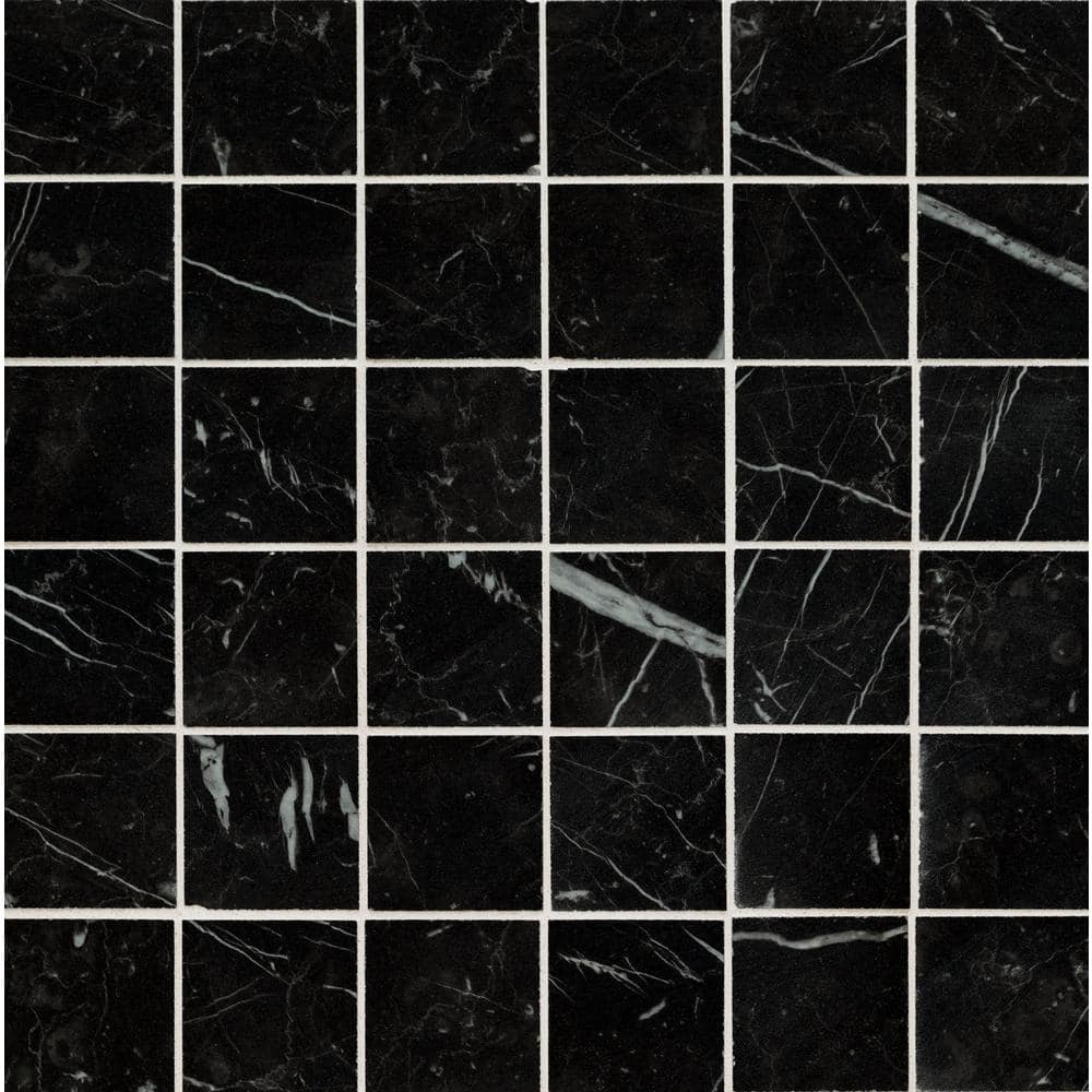 Danceler 2 in. Square 12 in. x 12 in. x 0.39 in. Matte Porcelain Floor and Wall Mosaic Tile (10 sq. ft./Case) price history on PriceWatchPro