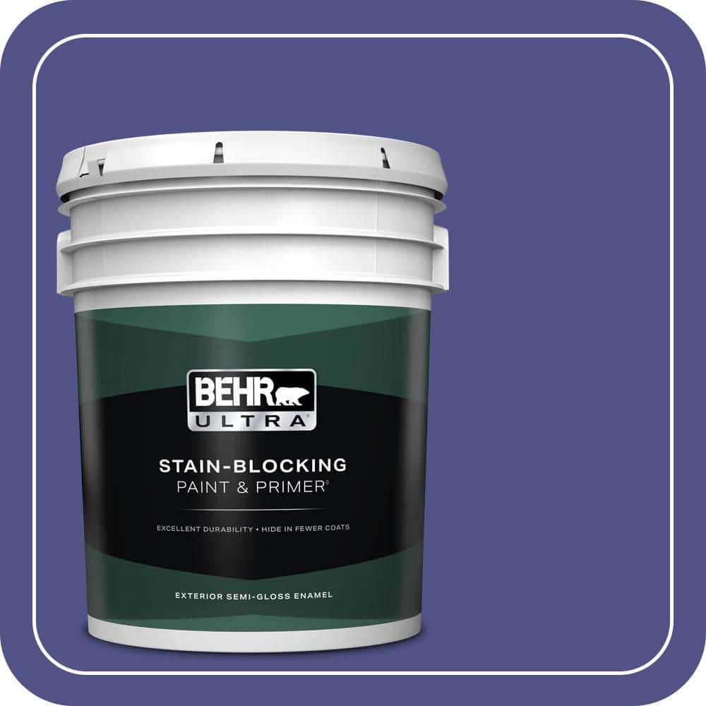5 gal. #P550-7 Purple Prince Semi-Gloss Enamel Exterior Paint & Primer price history on PriceWatchPro