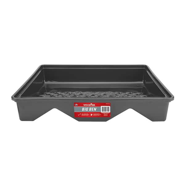 18 in. x 21 in. Plastic Polypropylene Big Ben Tray for Rollers