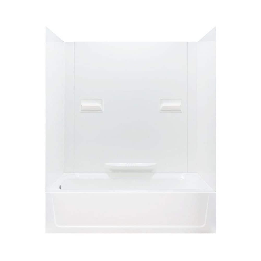 MUSTEE Durawall 60 In. L X 30 In. W X 73.75 In. H Rectangular Tub ...