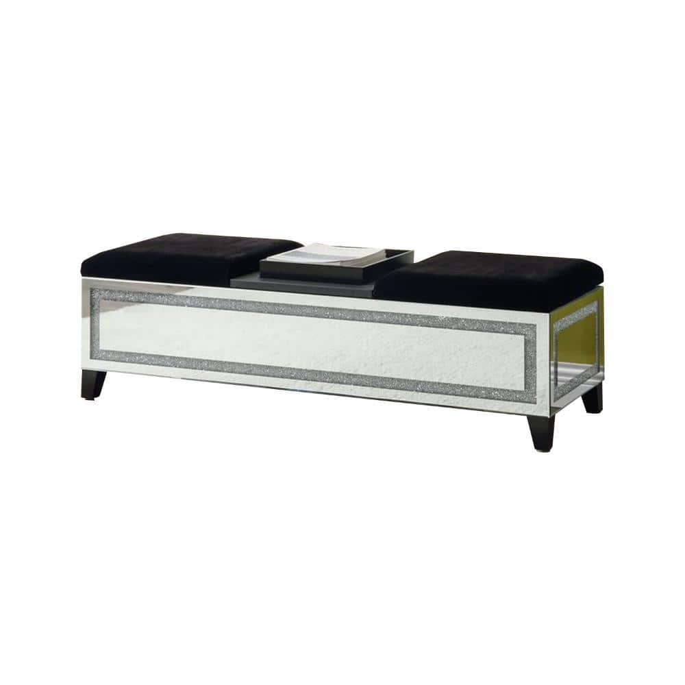 benjara-51-in-silver-backless-bedroom-bench-with-cushioned-seat-and