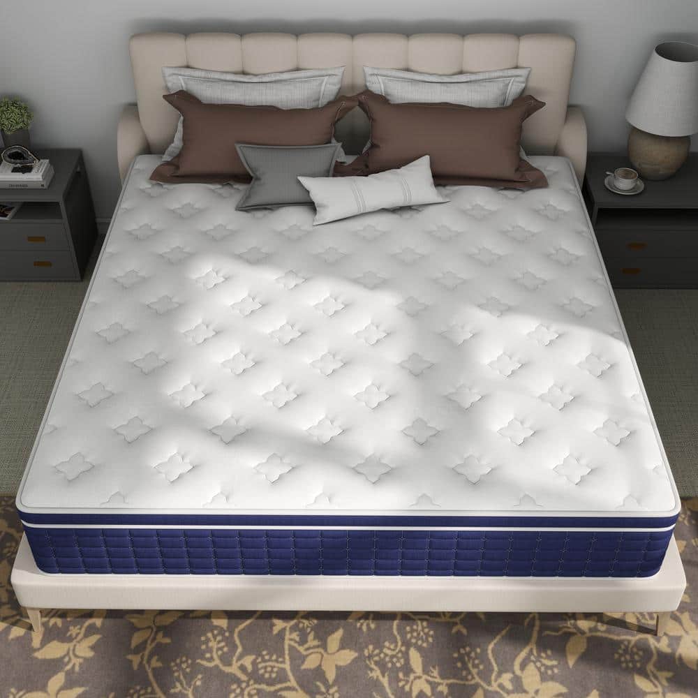 Twin Medium Memory Foam Hybrid 12 in. Bed-in-a-Box Mattress