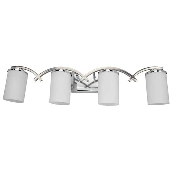 Unbranded Brina 4-Light Chrome Vanity-Light