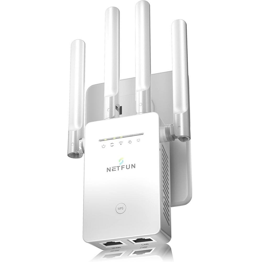 Etokfoks Wireless Extender Network Adapter White (1-Pack) MLPH003LT076 -  The Home Depot