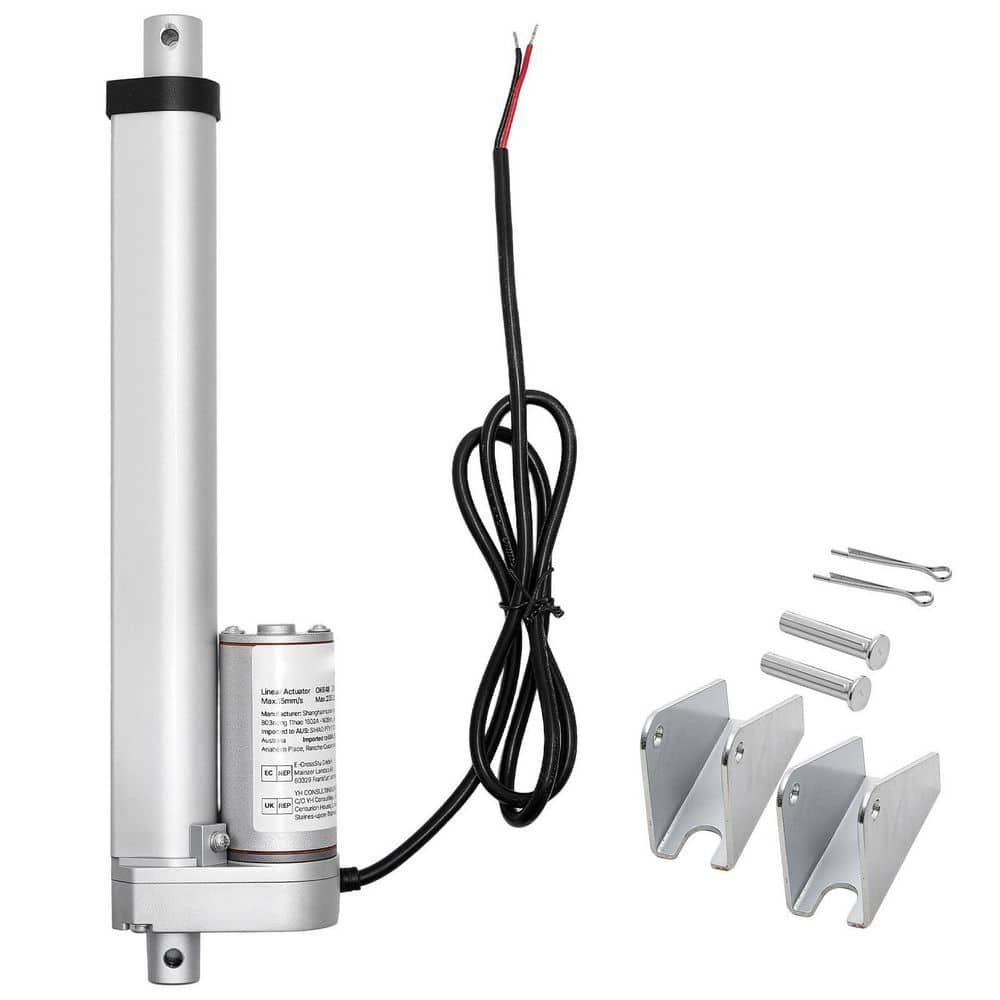 12V Linear Actuator, 225 lbs./1000N with IP54 Protection and Mounting Bracket, 4 In. High Speed 0.6in./s Motion Actuator price history on PriceWatchPro