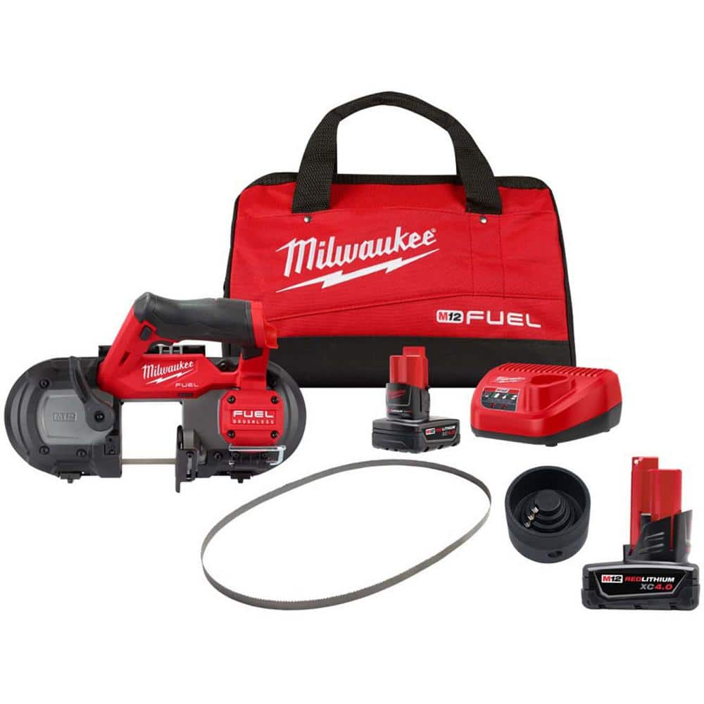 Reviews For Milwaukee M Fuel V Li Ion Cordless Compact Band Saw Kit With Ah Battery