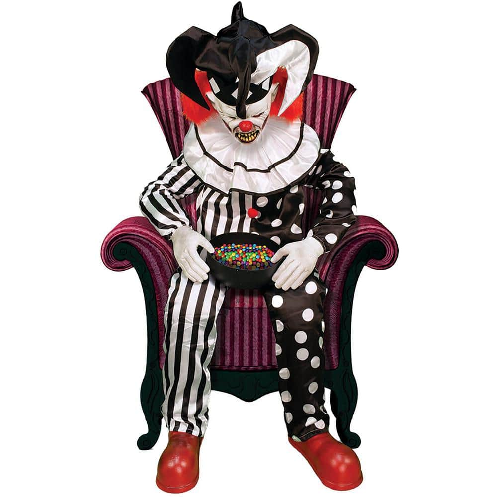 Haunted Hill Farm Hartley the Sitting Scare Clown by Tekky