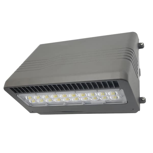 Sunlite 400-Watt Equivalent Integrated LED Bronze Dimmable 10,640 Lumens Cutoff Wall Pack Light, 5000K